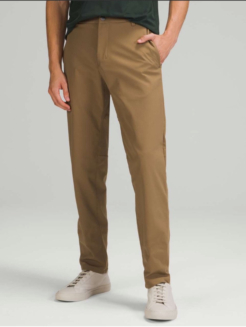 Lululemon Commission Pant Classic 34" *Warpstreme Artifact Brown Tan Size 36